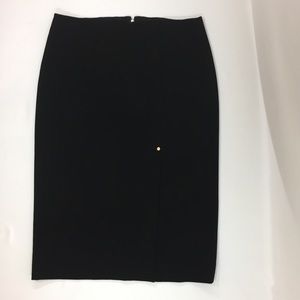 Calvin Klein Long Front Slit Pencil